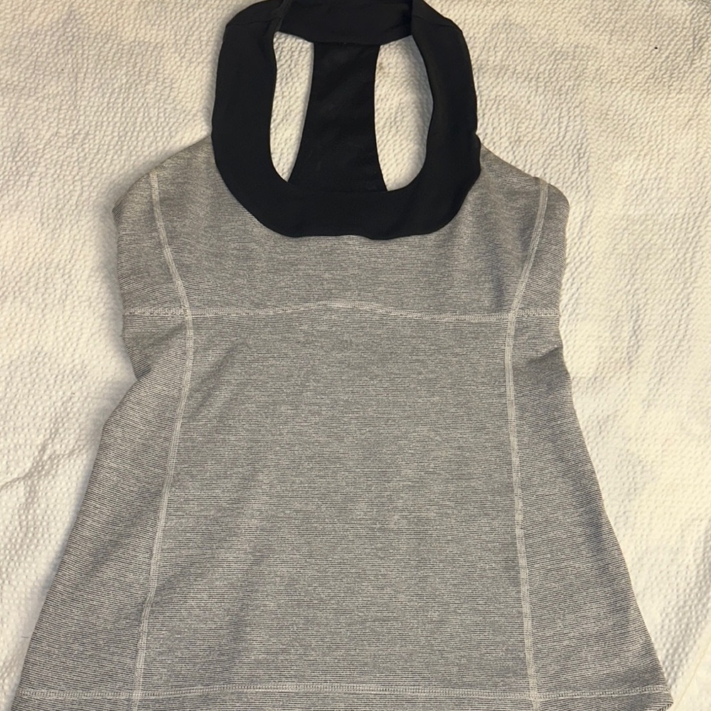 Lululemon tank size 6 gray